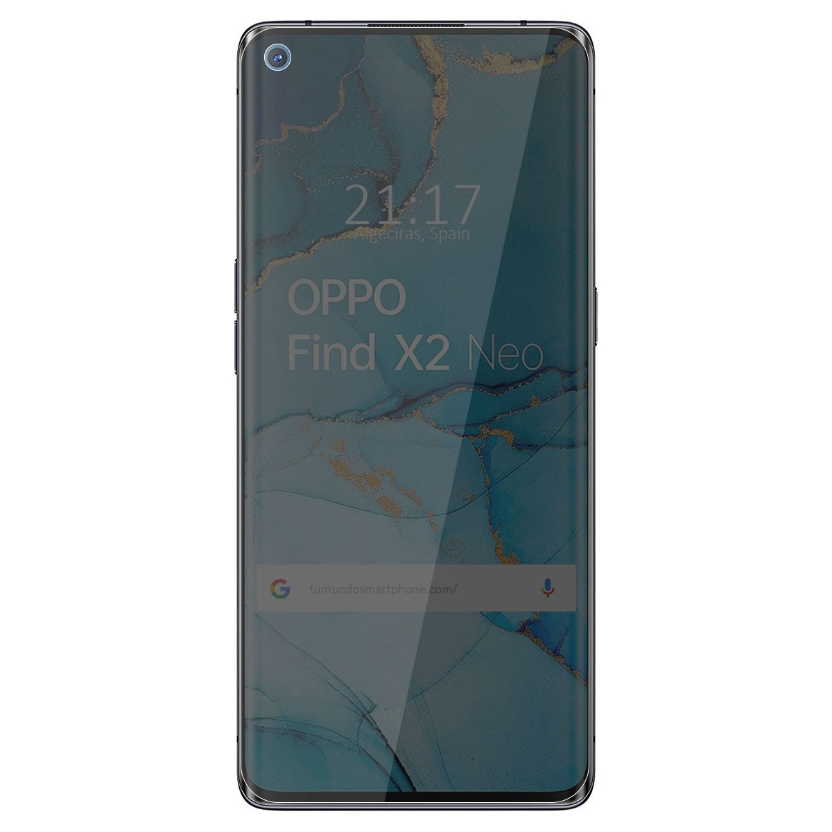 Protector Pantalla hidrogel Privacidad Antiespías para Oppo Find X2 Neo