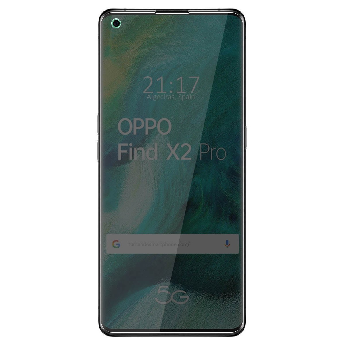 Protector Pantalla hidrogel Privacidad Antiespías para Oppo Find X2 Pro