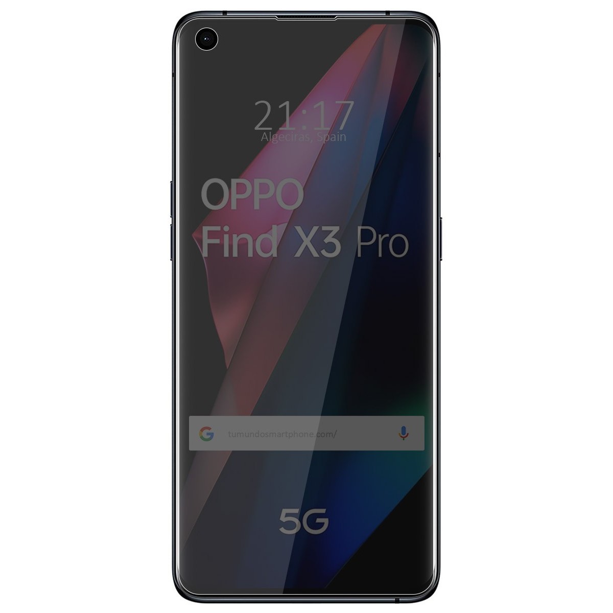 Protector Pantalla hidrogel Privacidad Antiespías para Oppo Find X3 Pro 5G