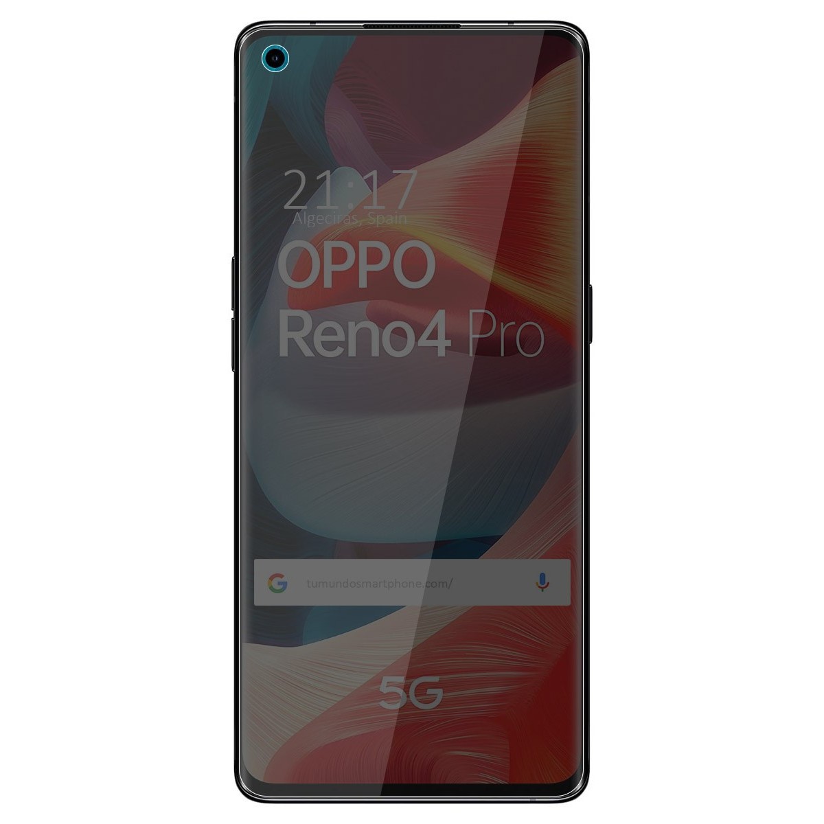 Protector Pantalla hidrogel Privacidad Antiespías para Oppo Reno 4 Pro 5G