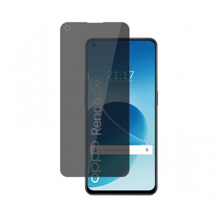 Protector Pantalla hidrogel Privacidad Antiespías para Oppo Reno 6 5G