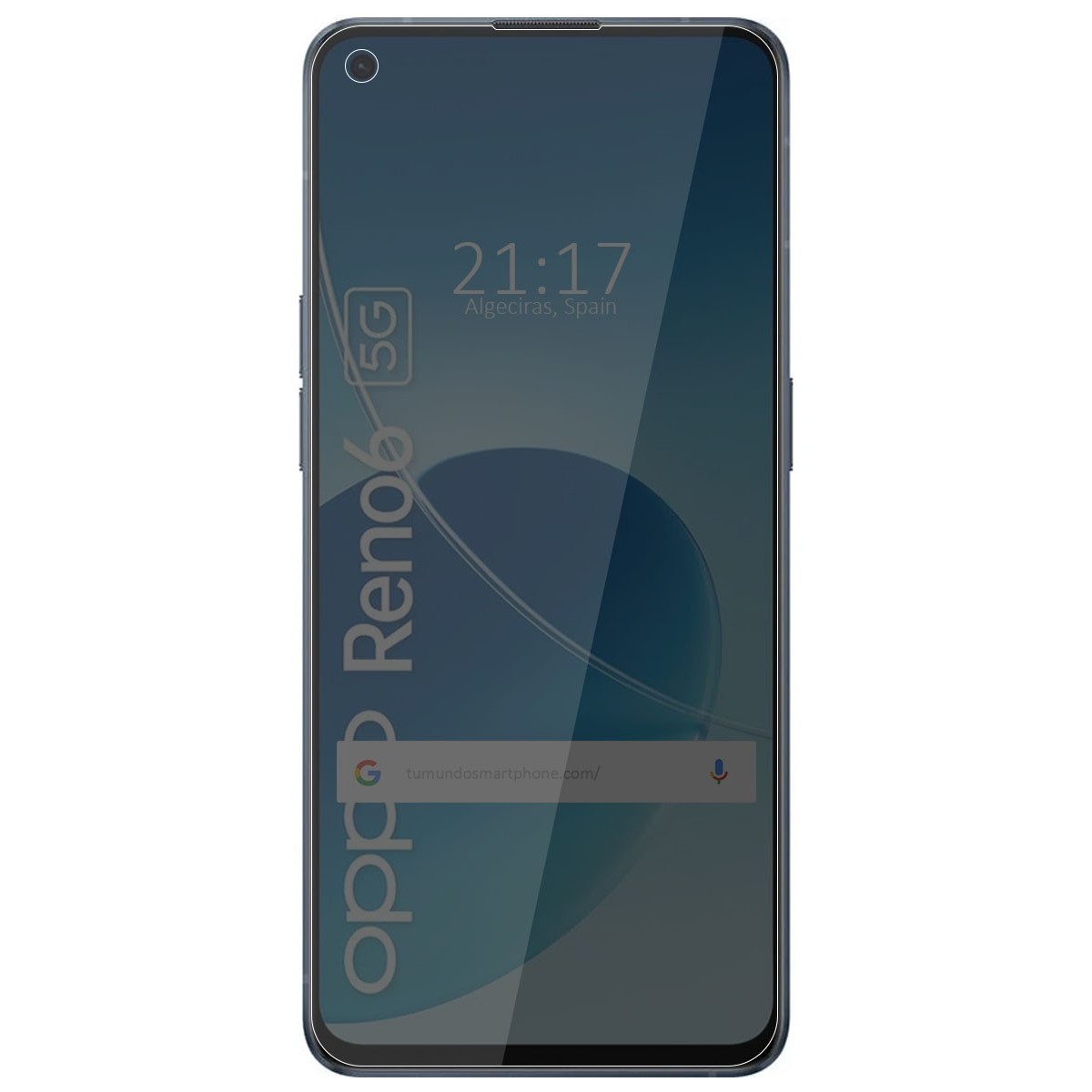 Protector Pantalla hidrogel Privacidad Antiespías para Oppo Reno 6 5G