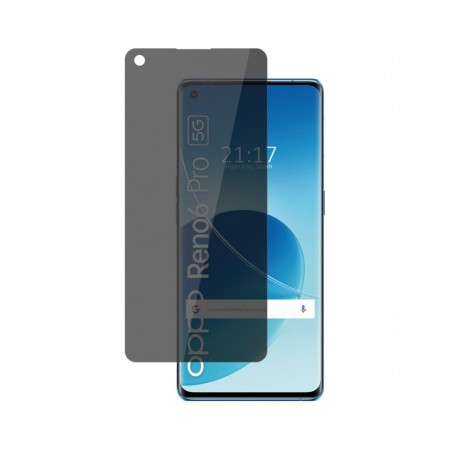 Protector Pantalla hidrogel Privacidad Antiespías para Oppo Reno 6 Pro 5G