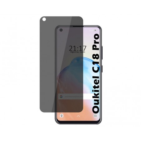Protector Pantalla hidrogel Privacidad Antiespías para Oukitel C18 Pro