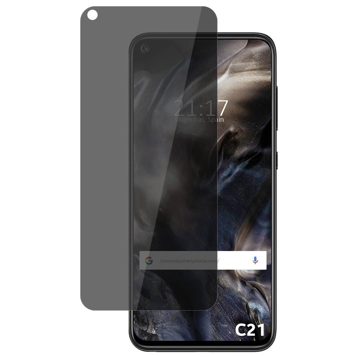 Protector Pantalla hidrogel Privacidad Antiespías para Oukitel C21