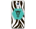 Funda Gel Tpu para Huawei Honor 6A Diseño Cebra Dibujos