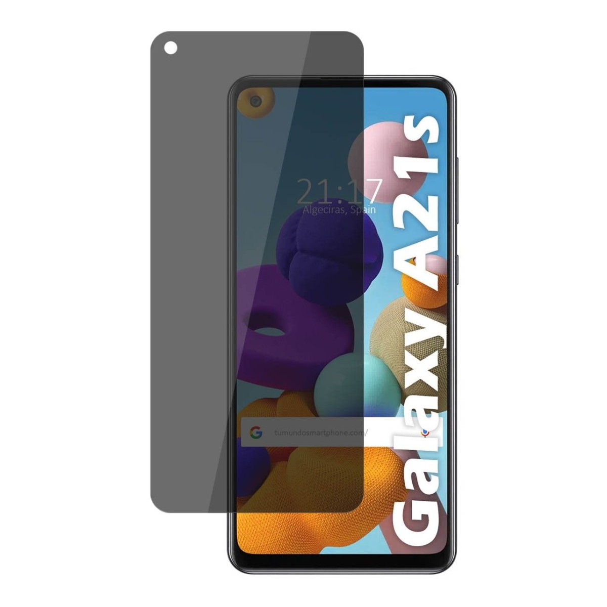 Protector Pantalla hidrogel Privacidad Antiespías para Samsung Galaxy A21s