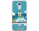 Funda Gel Tpu para Huawei Honor 6A Diseño Cohete Dibujos