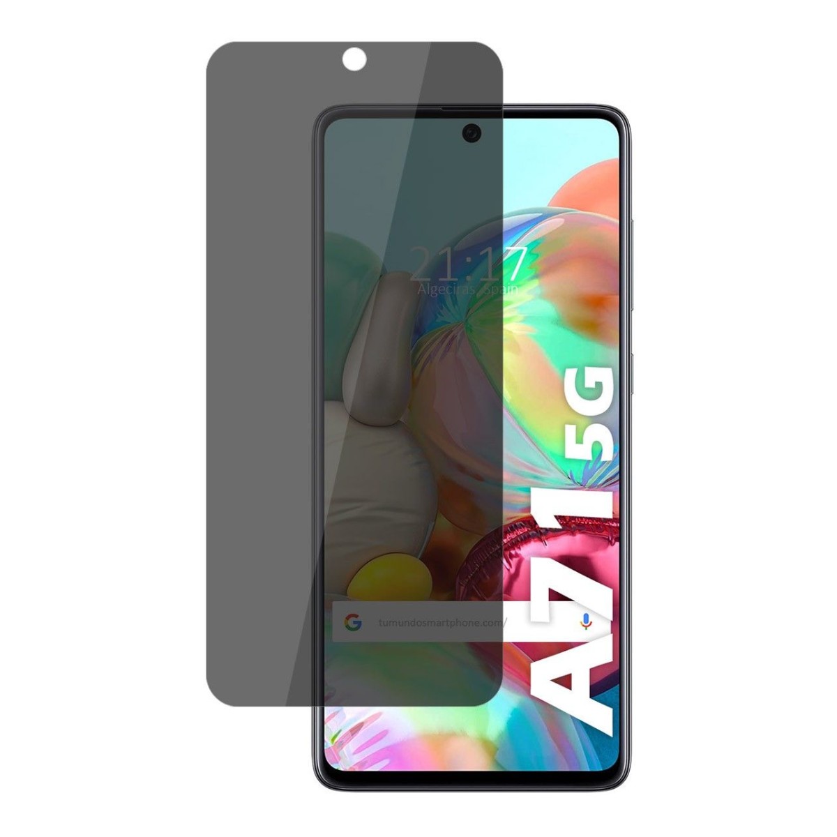 Protector Pantalla hidrogel Privacidad Antiespías para Samsung Galaxy A71 5G