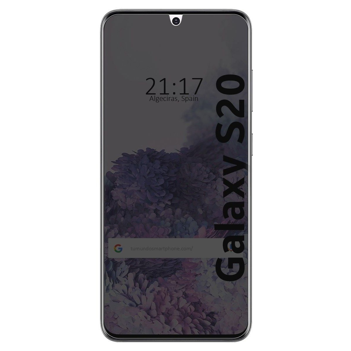 Protector Pantalla hidrogel Privacidad Antiespías para Samsung Galaxy S20