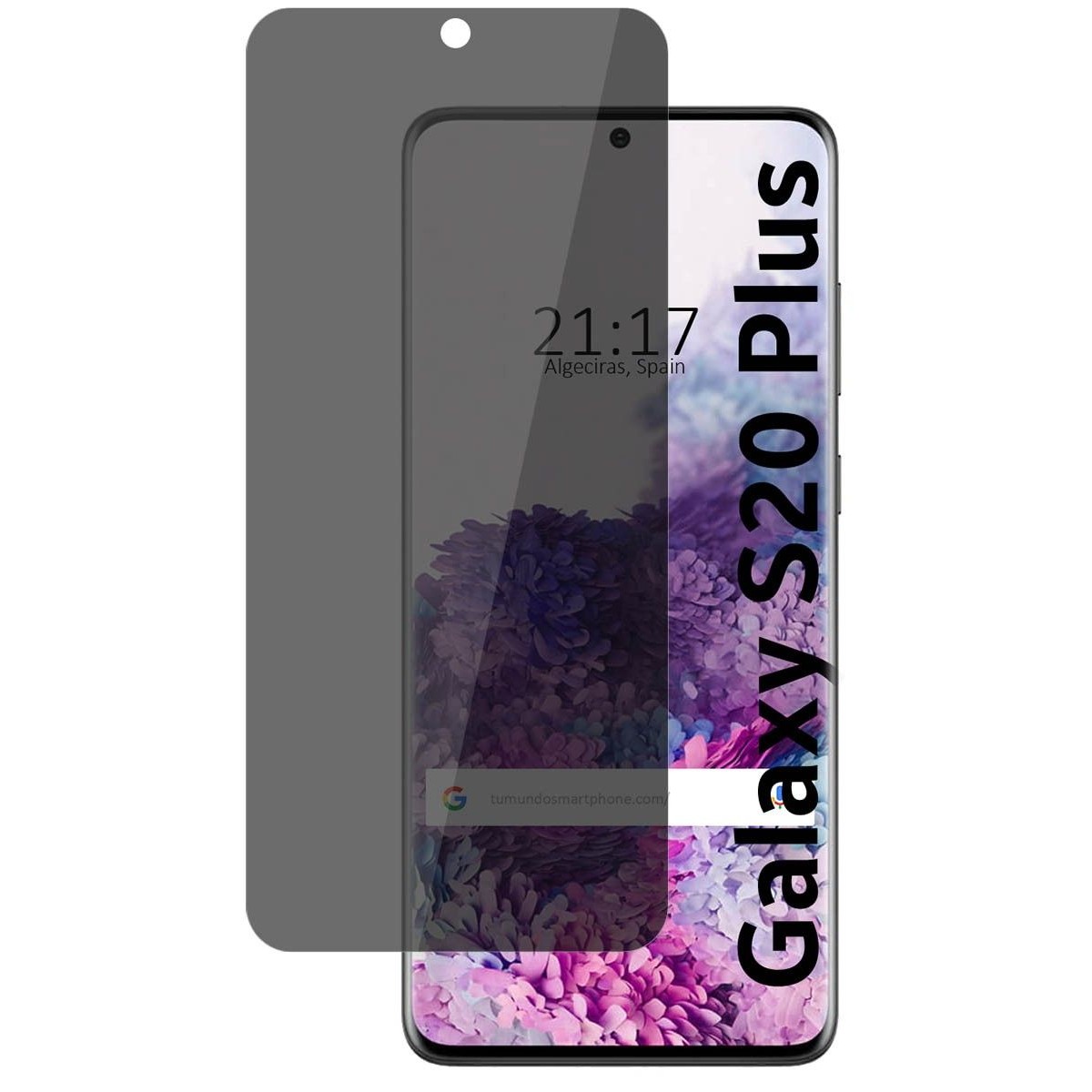 Protector Pantalla hidrogel Privacidad Antiespías para Samsung Galaxy S20+ Plus
