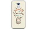 Funda Gel Tpu para Huawei Honor 6A Diseño Creativity Dibujos