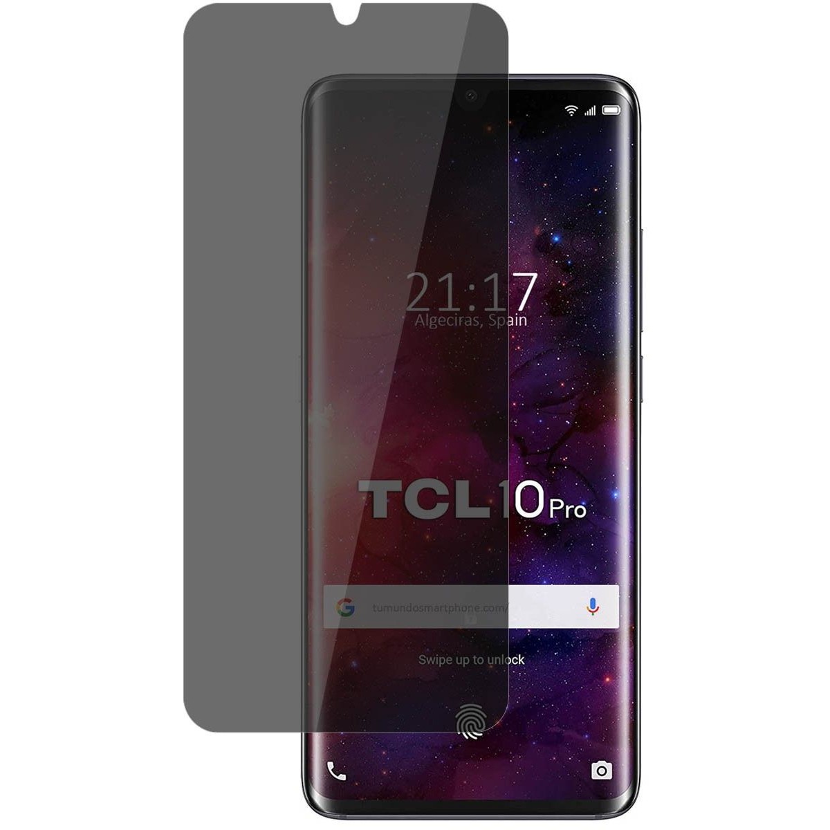 Protector Pantalla hidrogel Privacidad Antiespías para TCL 10 Pro