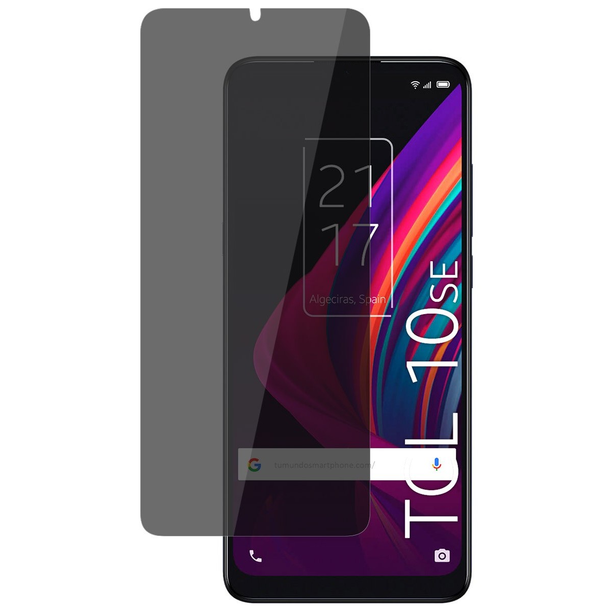 Protector Pantalla hidrogel Privacidad Antiespías para TCL 10 SE