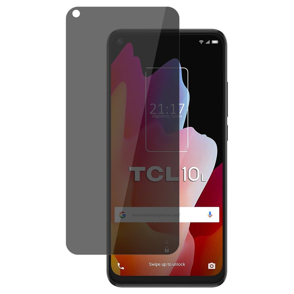 Protector Pantalla hidrogel Privacidad Antiespías para TCL 10L