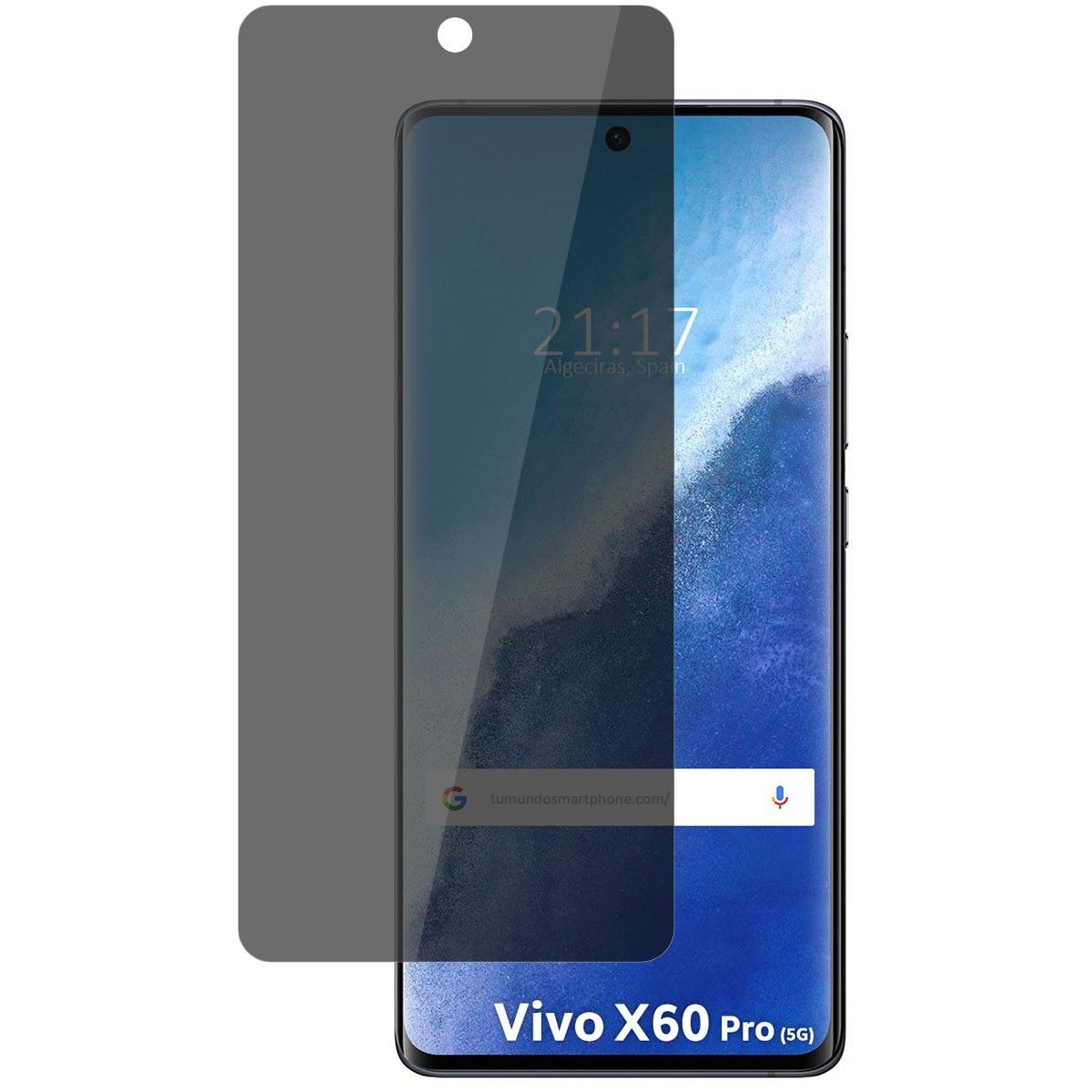 Protector Pantalla hidrogel Privacidad Antiespías para Vivo X60 Pro 5G