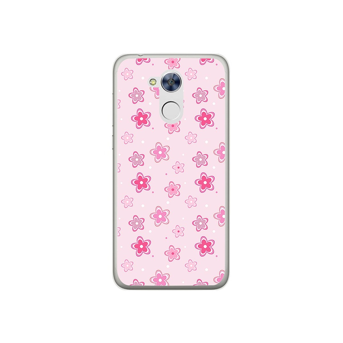 Funda Gel Tpu para Huawei Honor 6A Diseño Flores Dibujos