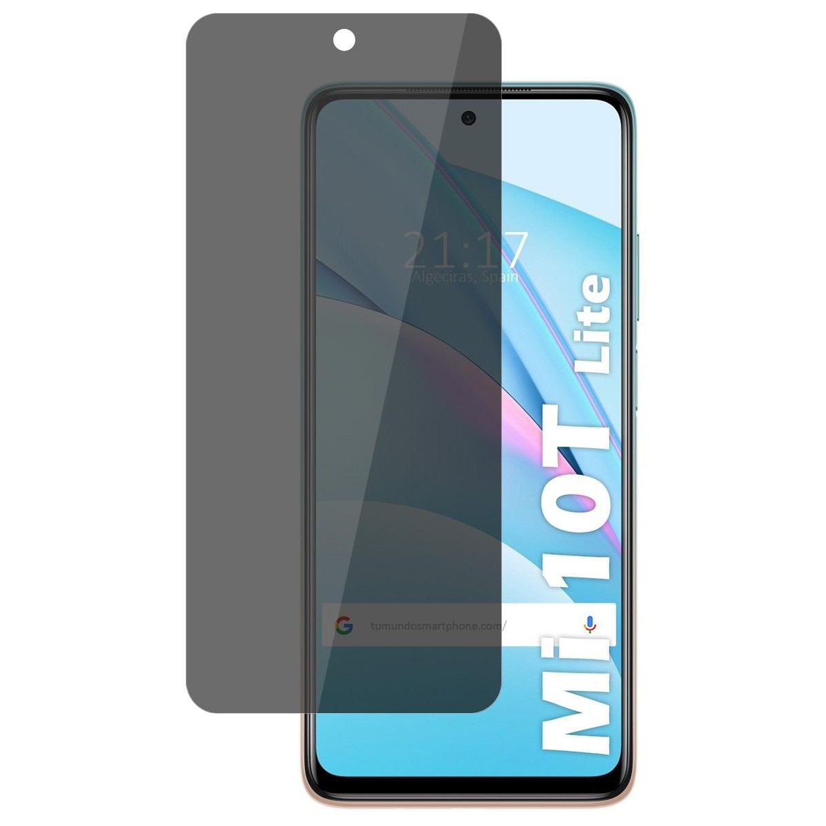 Protector Pantalla hidrogel Privacidad Antiespías para Xiaomi Mi 10T Lite 5G