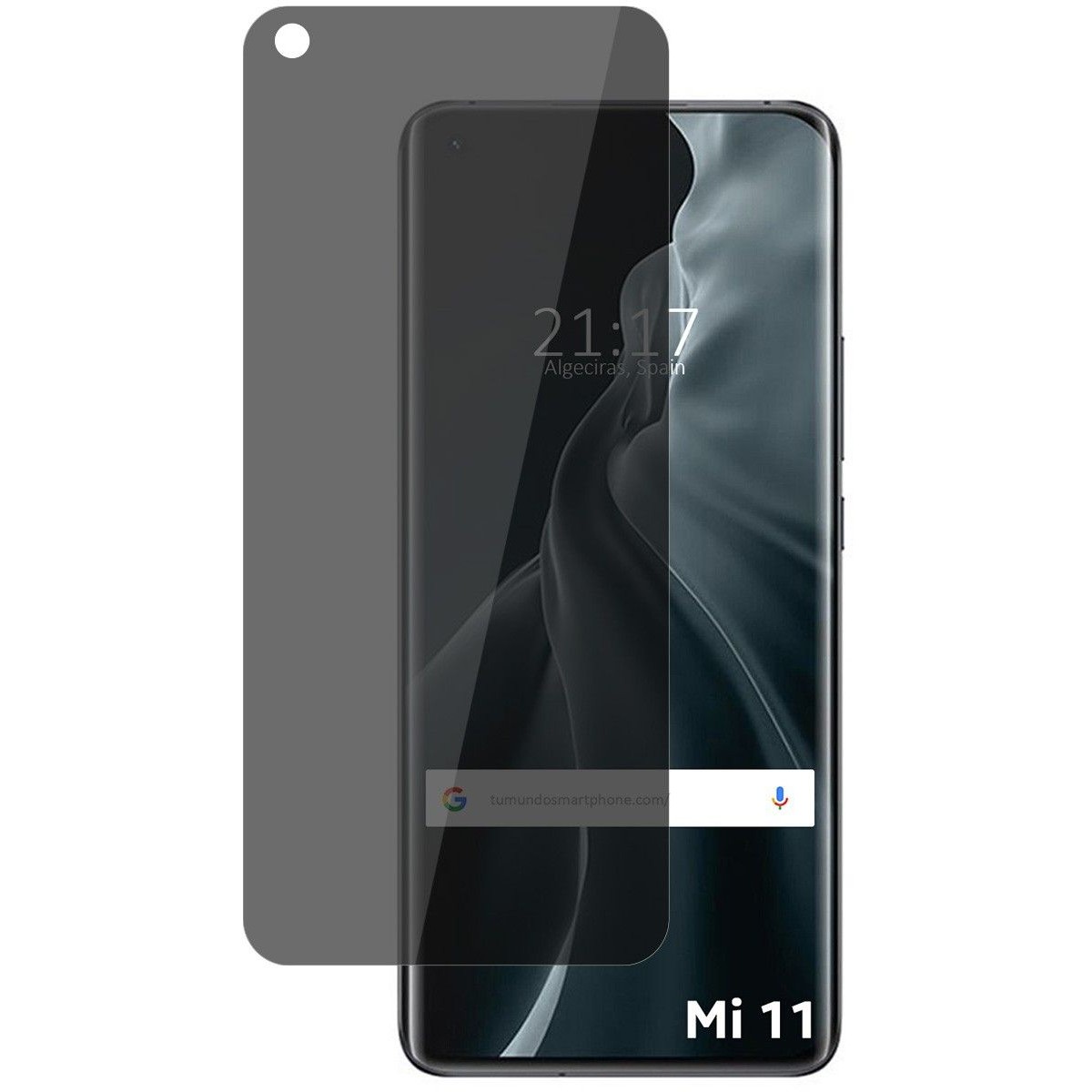 Protector Pantalla hidrogel Privacidad Antiespías para Xiaomi Mi 11 5G