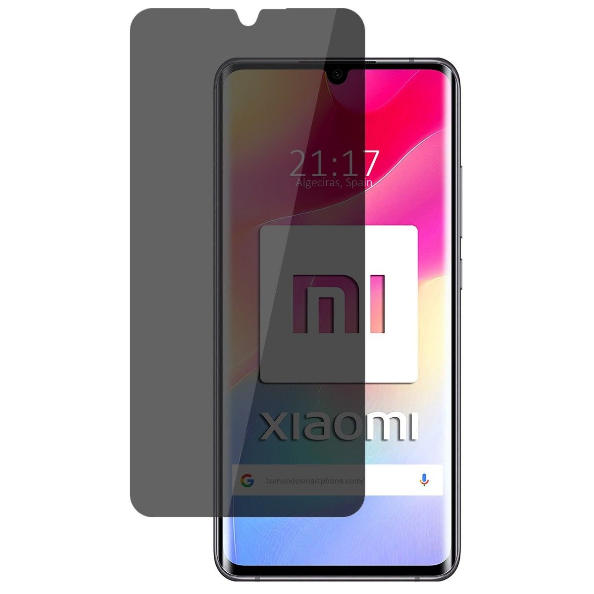 Protector Pantalla hidrogel Privacidad Antiespías para Xiaomi Mi Note 10 Lite