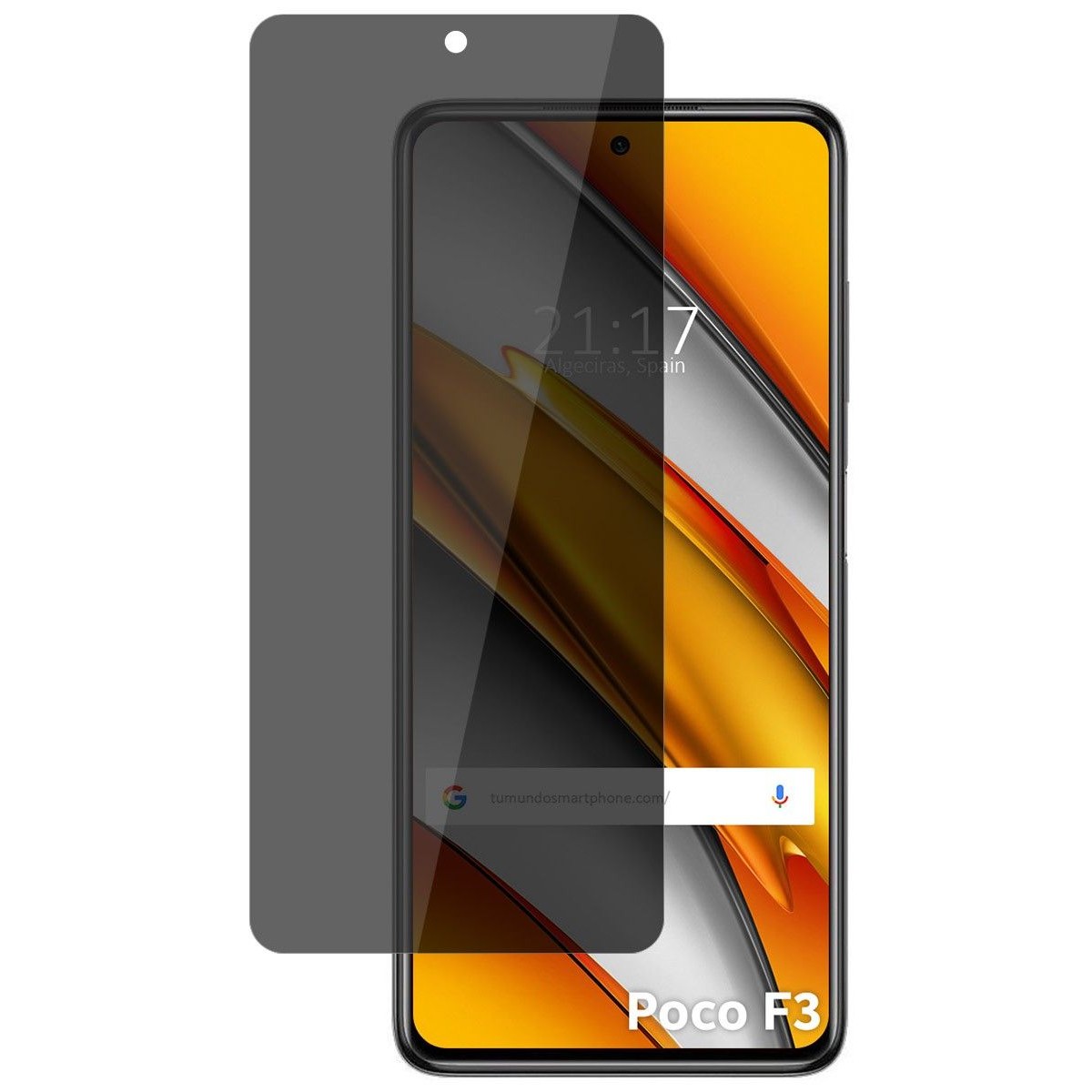 Protector Pantalla hidrogel Privacidad Antiespías para Xiaomi POCO F3 5G / Mi 11i 5G