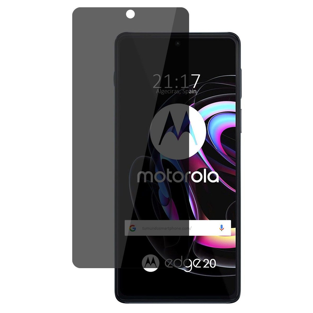 Protector Pantalla hidrogel Privacidad Antiespías para Motorola Edge 20