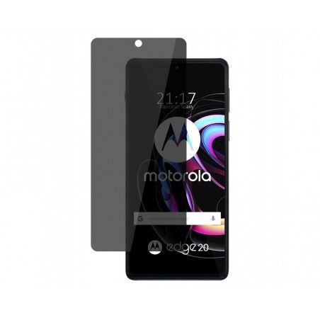 Protector Pantalla hidrogel Privacidad Antiespías para Motorola Edge 20