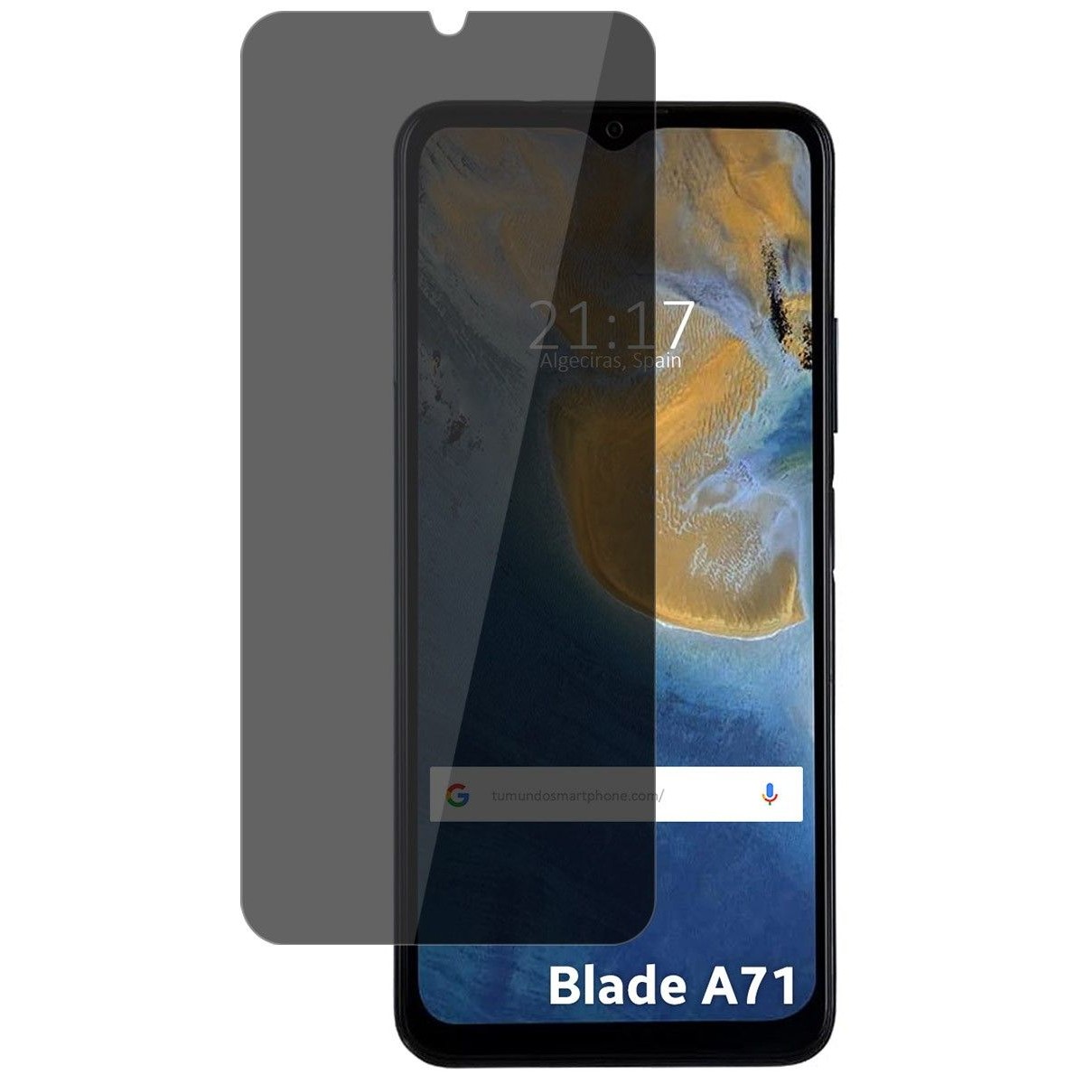 Protector Pantalla Hidrogel Privacidad Antiespías para ZTE Blade A71