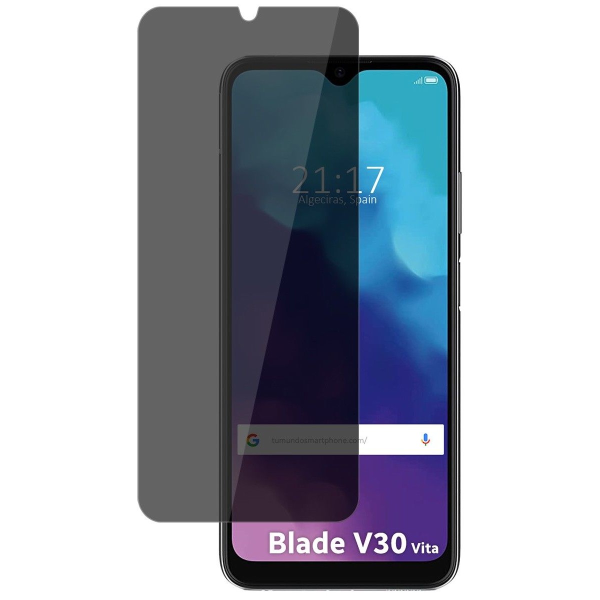 Protector Pantalla Hidrogel Privacidad Antiespías para ZTE Blade V30 Vita