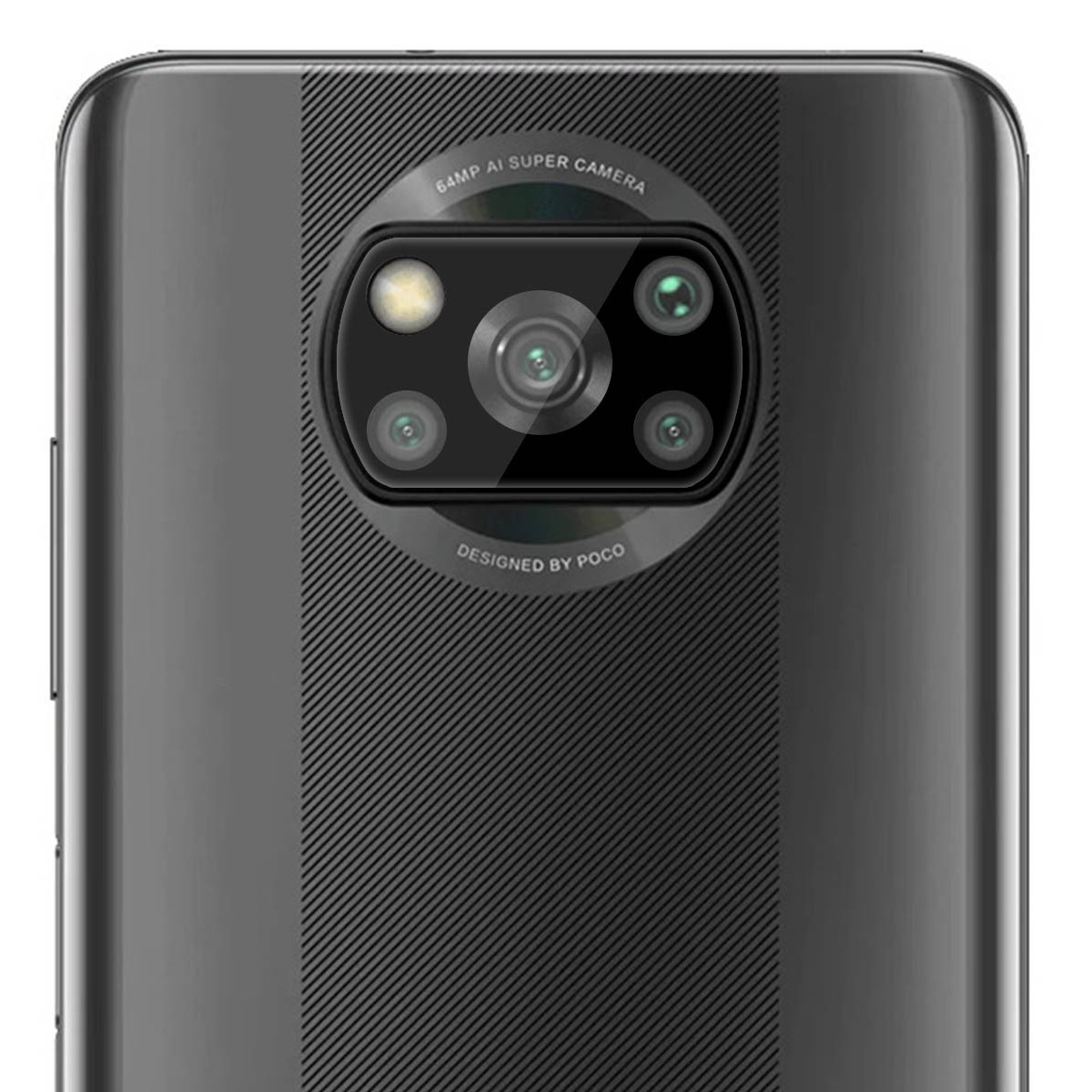 Protector Cristal Templado Cámara Trasera para Xiaomi POCO X3 NFC / X3 PRO Vidrio