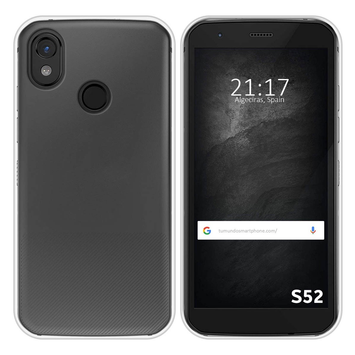 Funda Silicona Gel TPU Transparente para CAT S52