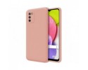 Funda Silicona Líquida Ultra Suave para Samsung Galaxy A03s color Rosa