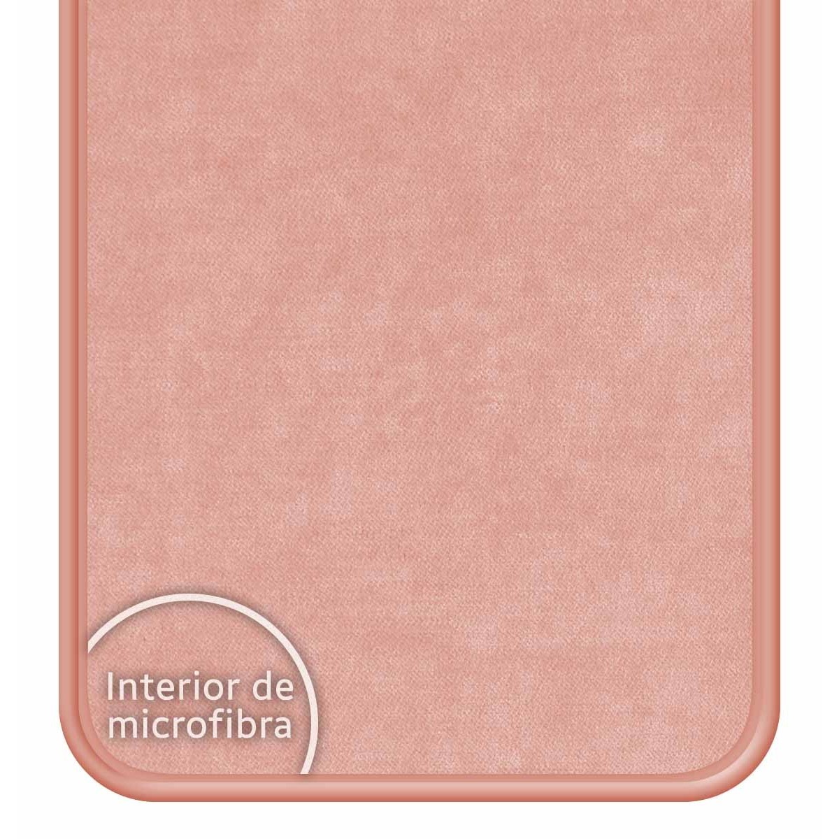 Funda Silicona Líquida Ultra Suave para Samsung Galaxy A03s color Rosa