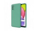 Funda Silicona Líquida Ultra Suave para Samsung Galaxy A03s color Verde