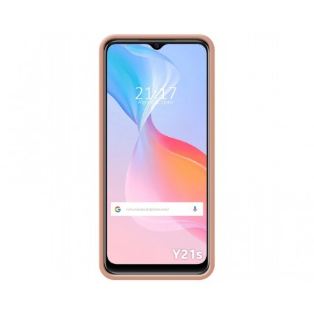 Funda Silicona Líquida Ultra Suave para Vivo Y21 / Y21s / Y33s Color Rosa