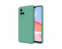 Funda Silicona Líquida Ultra Suave para Vivo Y21 / Y21s / Y33s Color Verde