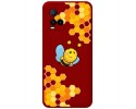 Funda Silicona Líquida Roja para Vivo Y21 / Y21s / Y33s diseño Abeja Dibujos
