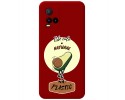 Funda Silicona Líquida Roja para Vivo Y21 / Y21s / Y33s diseño Culo Natural Dibujos