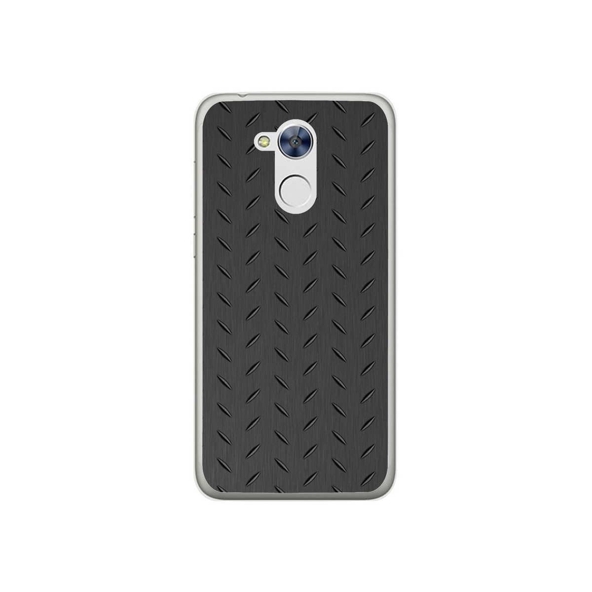 Funda Gel Tpu para Huawei Honor 6A Diseño Metal Dibujos