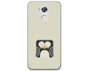 Funda Gel Tpu para Huawei Honor 6A Diseño Pingüino Dibujos