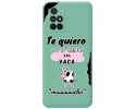 Funda Silicona Líquida Verde para Xiaomi Redmi 10 (2021/2022) diseño Vaca Dibujos