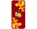Funda Silicona Líquida Roja para Samsung Galaxy A03s diseño Abeja Dibujos