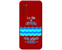Funda Silicona Líquida Roja para Samsung Galaxy A03s diseño Agua Dibujos
