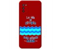 Funda Silicona Líquida Roja para Samsung Galaxy A03s diseño Agua Dibujos