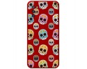 Funda Silicona Líquida Roja para Samsung Galaxy A03s diseño Catrina Dibujos