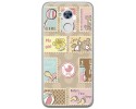 Funda Gel Tpu para Huawei Honor 6A Diseño Sellos Dibujos