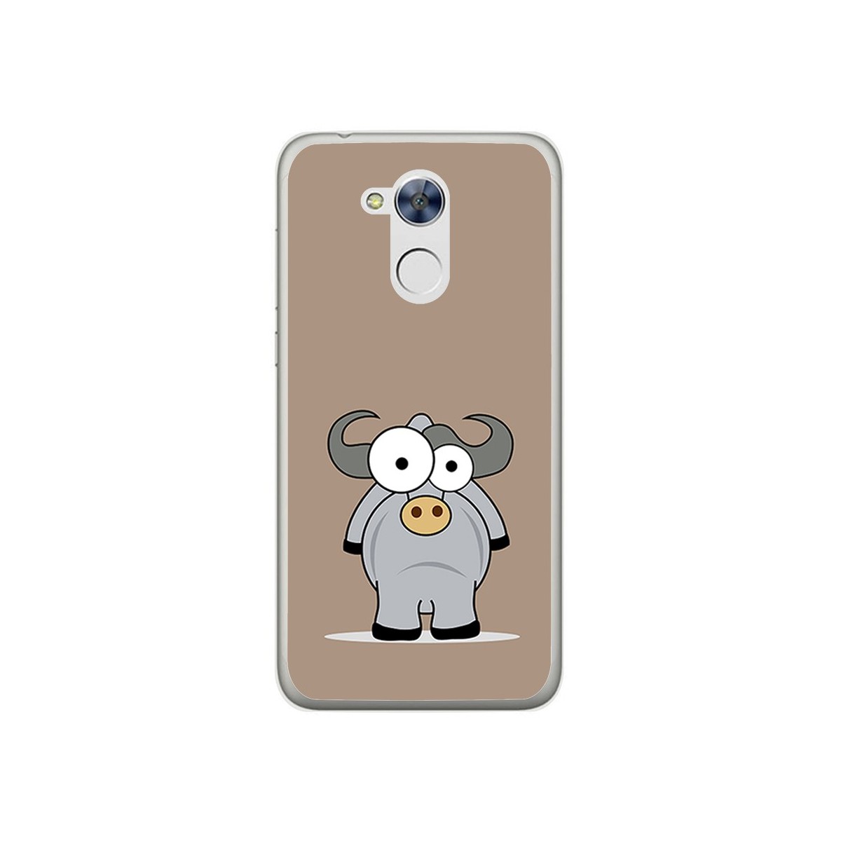 Funda Gel Tpu para Huawei Honor 6A Diseño Toro Dibujos
