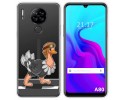 Funda Silicona Transparente para Blackview A80 / A80s diseño Avestruz Dibujos