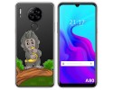 Funda Silicona Transparente para Blackview A80 / A80s diseño Mono Dibujos