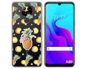 Funda Silicona Transparente para Blackview A80 / A80s diseño Piña Dibujos